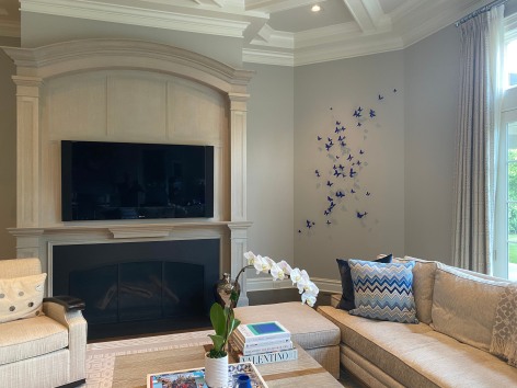 PAUL VILLINSKI, Vector (installation example, in Twilight blue)