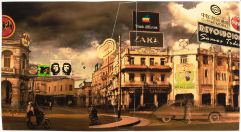 LIUDMILA &amp;amp; NELSON, Carlos III e Infanta - barco-avi&oacute;n (from the series Hotel Habana), 2008-2022