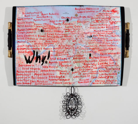 RON BECHET, Why! (Is it Easier to Get a Gun than an Education, A Gun Instead of Help?), 2014