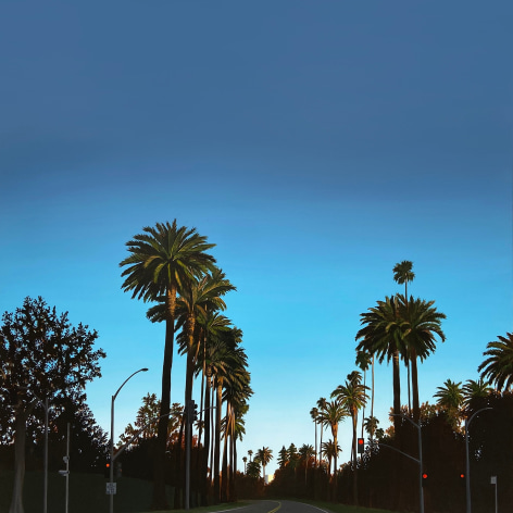 KRISTIN MOORE, Beverly Hills Golden Hour, 2021