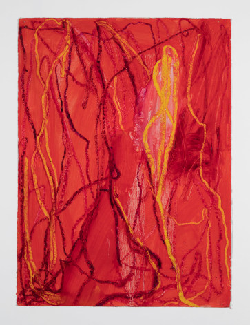 ANASTASIA PELIAS, Automatic (red, yellow, crimson), 2008