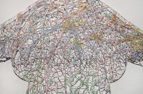 NIKKI ROSATO Untitled (Merged) IV&nbsp;[detail], 2015