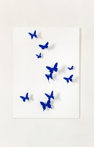 PAUL VILLINSKI Memo (pictured in Twilight blue finish, mounted to panel)