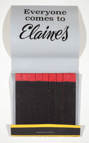 SKYLAR FEIN Elaine&#039;s&nbsp;[interior view], 2016