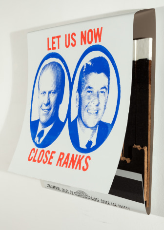 SKYLAR FEIN, Let Us Now Close Ranks (Ford/Reagan) [side view], 2014
