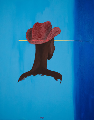 TRENITY THOMAS, Cowboy Looks Right, 2019