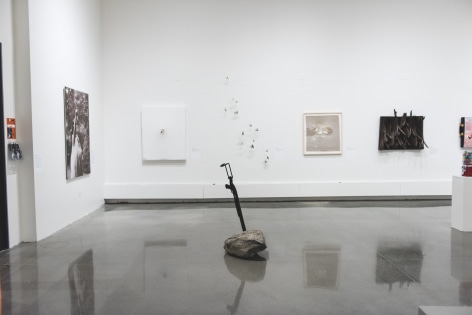 Installation View of #UNLOAD: Guns in the Hands of Artists, The Fairfield University Art Museum