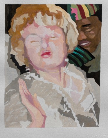 RUTH OWENS, Wally and Husband (study), 2018