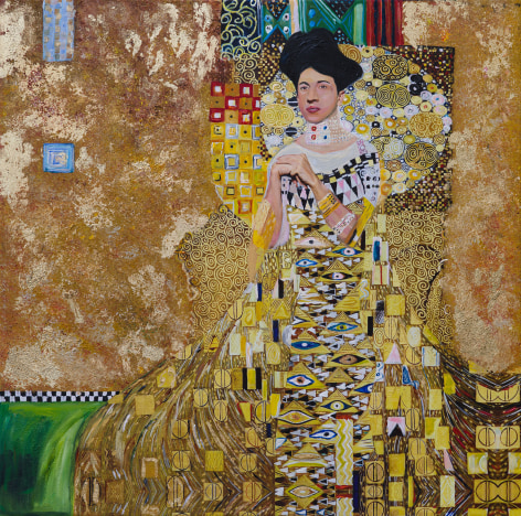 E2 - KLEINVELD &amp;amp; JULIEN, Ode to Klimt&#039;s &#039;Portrait of Adele Bloch-Bauer I&#039;, 2023