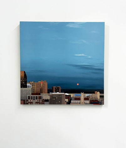 KRISTIN MOORE, Downtown New Orleans (Full Moon), 2024