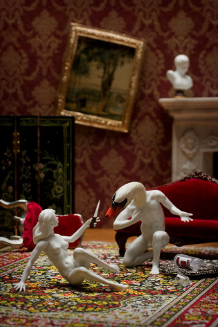 GRACE WESTON, No Means No (Leda and the Swan), 2012