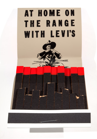 SKYLAR FEIN, Isn&#039;t it Great to be an American (Levi&#039;s) [interior view], 2014