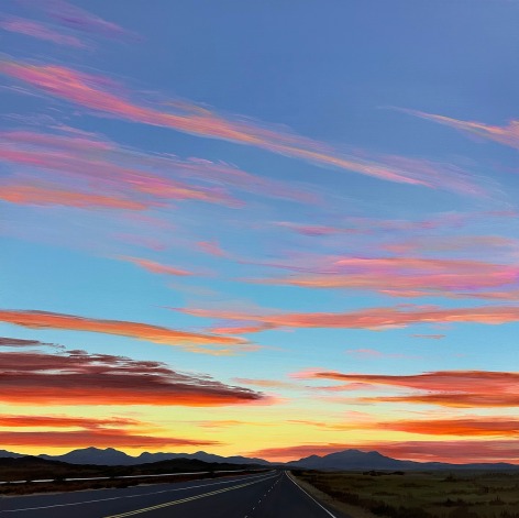 KRISTIN MOORE, Highway 90 Sunrise (Marfa), 2022