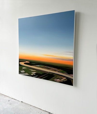 KRISTIN MOORE, Mississippi River (Golden Hour), 2024