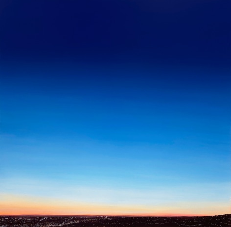 KRISTIN MOORE, Blue Velvet Sunrise (LA), 2021