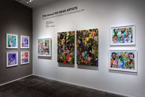 27TH ANNUAL NO DEAD ARTISTS, International Juried Exhibition Of Contemporary Art