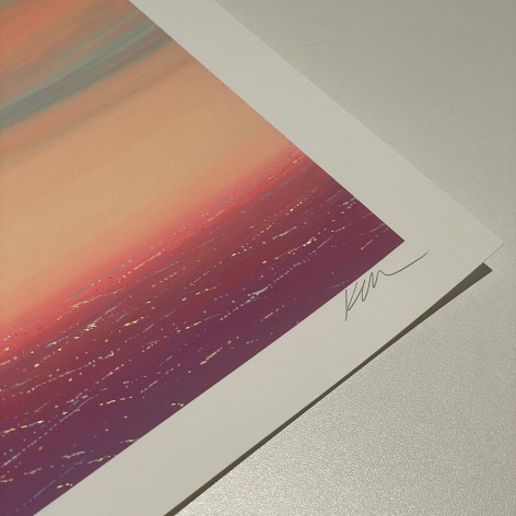 KRISTIN MOORE, LA Pink Cityscape [Hand Embellished], 2023