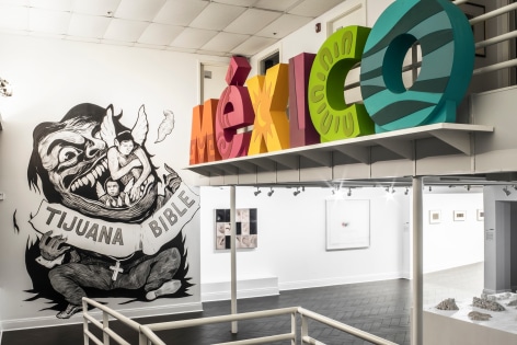 Sin T&iacute;tulo&nbsp;installation | | |&nbsp;&nbsp;Art Gallery of the Consulate of Mexico, 4 November - 28 December 2017