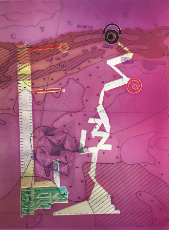 CARMON COLANGELO Mauve Sensing Green, 2016