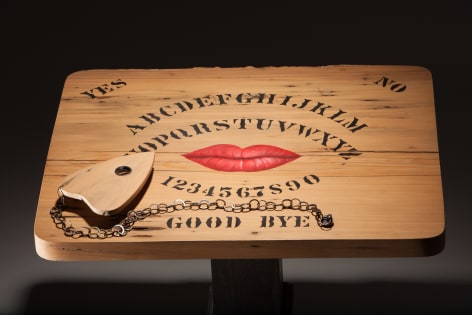 DEBORAH LUSTER Forms of Correspondence, I. (Yes, No, Goodbye)&nbsp;[detail], 2014