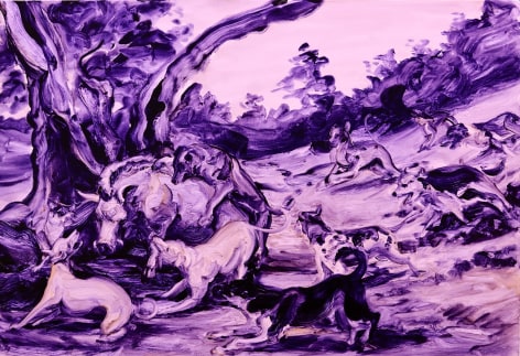 MICHAEL TOLE, Dog Fight II, 2016