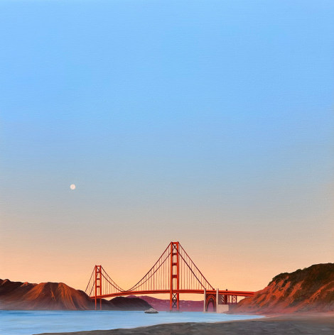 KRISTIN MOORE, San Francisco Bay (Moonrise), 2025