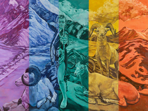 SHARON SHAPIRO, Slingshot Chakras, 2025