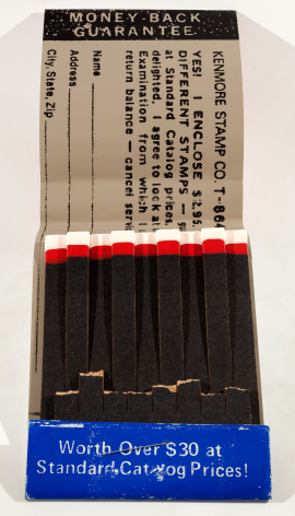 SKYLAR FEIN 1000 Stamps (Eleanor Roosevelt)&nbsp;[interior view], 2014