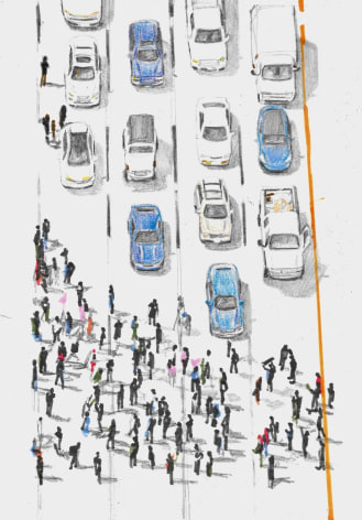 RICHELLE GRIBBLE, Quarantine Life: Daily Art Project in Shelter-in-Place, 71, 2020