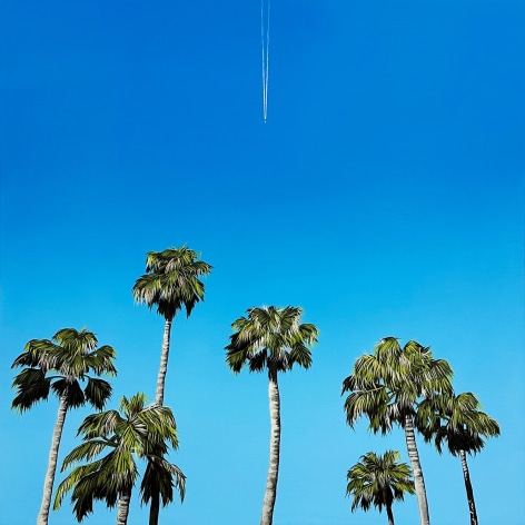 KRISTIN MOORE, Flying Over Palm Springs, 2023