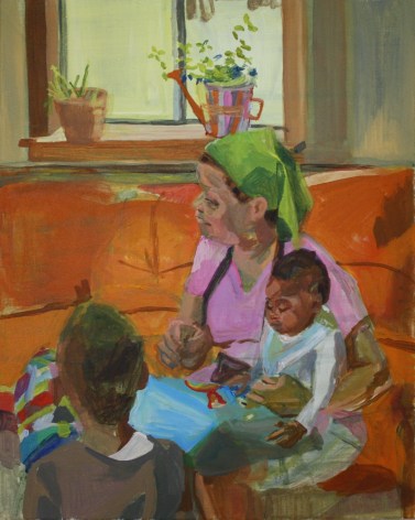 ALMA POWELL, Hummingbird gazing, 2022