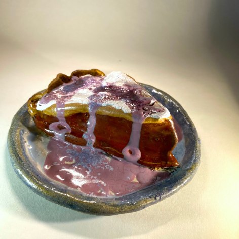 JENNY DAY, Chocolate Pie Plate, 2025