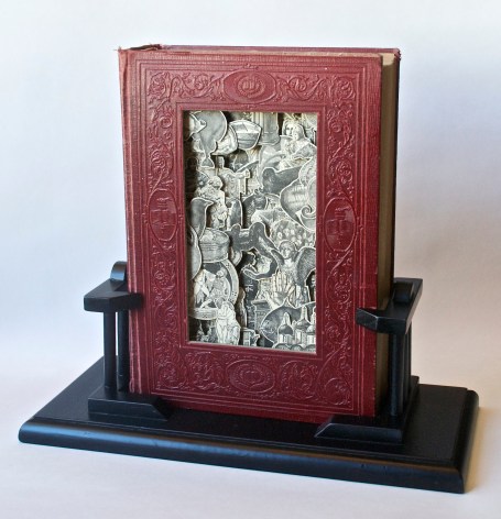 TONY DAGRADI New Century Dictionary pockmark - zymurgy (side a), 2017