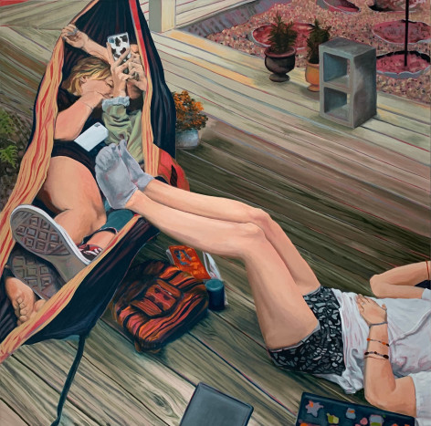 KRISTINE SCHNEIDER, Peapods & Porches, 2022