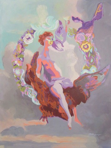 GINGER WILLIAMS COOK, Aquarius: Flight of Ganymede, 2024