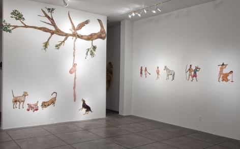 GINA PHILLIPS III Heroes and Villains, [Main Gallery Installation View]