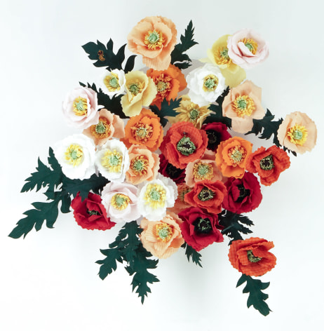 CARLTON SCOTT STURGILL, Arrangement in Poppies, 2021