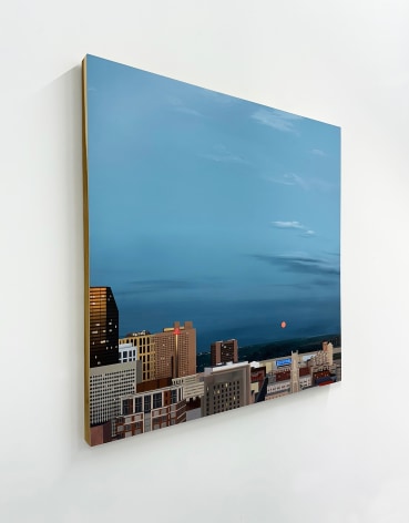 KRISTIN MOORE, Downtown New Orleans (Full Moon), 2024
