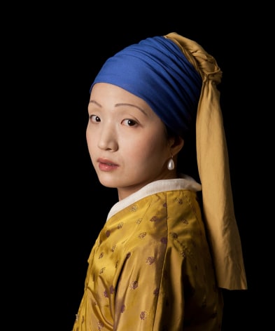E2 - KLEINVELD &amp;amp; JULIEN, Ode to Vermeer&#039;s Girl with a Pearl Earring, 2012