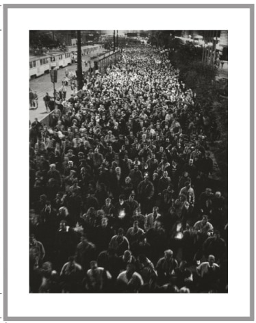 MATTHIAS HOCH Leipzig, 16 Oktober, 1989