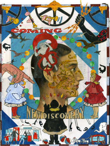 MICHAEL PAJON The Man with the Gilded Face, 2014