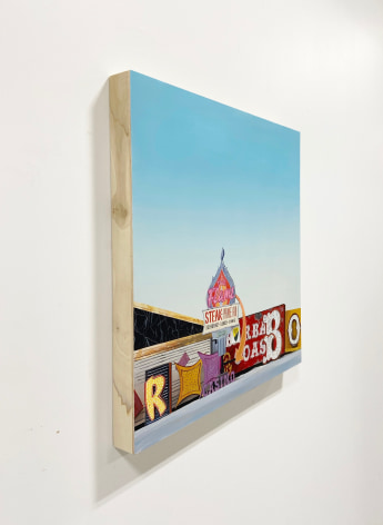 KRISTIN MOORE, Neon Boneyard (The Flame), 2021