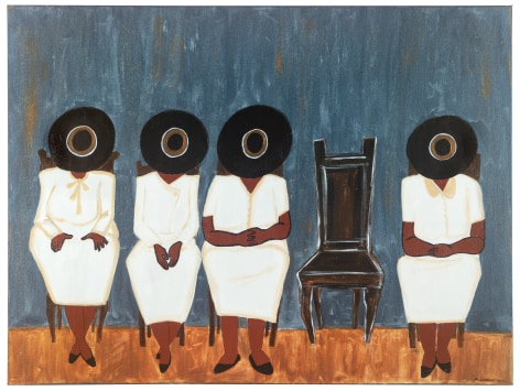 BRANDON V. LEWIS, Broken sister circle, 2021