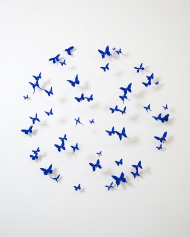 PAUL VILLINSKI, Compass&nbsp;[left], 2015