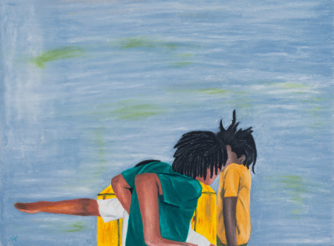 TRENITY THOMAS, Young Dragonflies, 2025