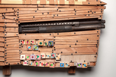 JOHN BARNES Marigny Warning [detail], 2014