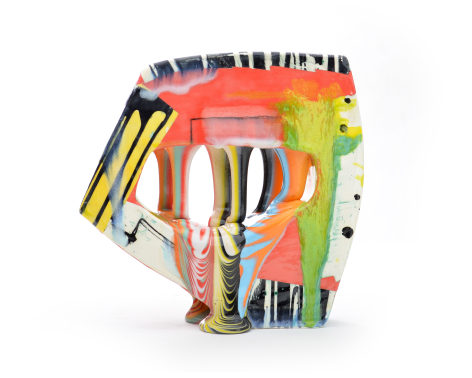 LAUREN MABRY, Glazescape (Pink No.3), 2021