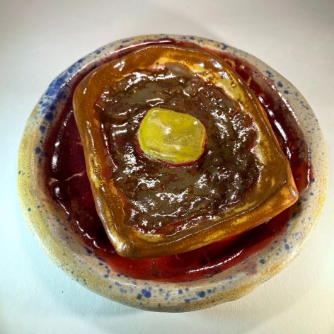 JENNY DAY, Toast with Jam, 2025