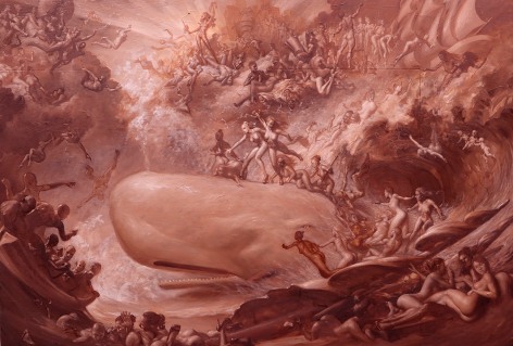 MICHAEL TOLE, Study of Triumph of Venus and Galatea, 2015