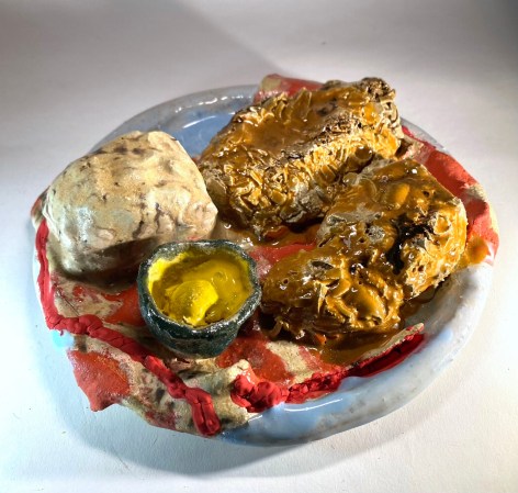 JENNY DAY, Fried Chicken with Biscuit, 2025